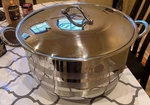 22 Qt Large Stainless Steel Chef Made Turkey My Own. Fixed Price $180.00.