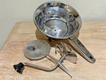 Vintage Moulinex Gumes NO.1 Food Mill Stainless Steel France W/ Discs. Fixed Price $74.95.