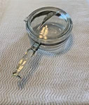 Vintage Pyrex Vision Glass Saucepan W/ Lid 1-1/2 Qt Model 6213 Made Usa. Fixed Price $38.00.