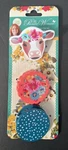 The Pioneer Woman Magnetic Bag Clip Set Spring Bouquet Floral 3-PACK Nwt. Fixed Price $14.99.