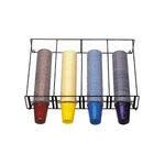 Dispense-rite Wr-ct-ovrhd Stainless Steel Wire 26.25" X 18.5" Cup Organizer Rack. Fixed Price $221.96.