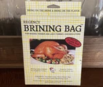 Regency Wraps Brining Bag For Making Juicy, Flavorful Turkey, Heavy Duty Clear,. Fixed Price $9.00.