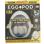 Egg Pod Microwave Cooker 2-IN-1 And Peel As Seen Tv Emson 7001EN. Fixed Price $27.95.