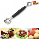 Stainless Steel Double Ended Melon Baller Spoon For Fruits & Ice Cream 1 Pc. Fixed Price $10.48.