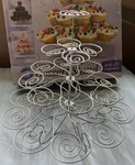 Wilton Stand Dessert Treat Four Tier Holds 23 307-826. Fixed Price $10.99.