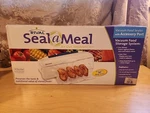 Rival Meal Vacuum Food Sealer VS107. Fixed Price $40.00.