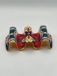 Prepara Holders 2 Talavera Pottery Inspired Design Each Holds Or 3 Tacos. Fixed Price $16.61.