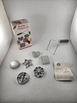 Norpro Rosette And Timbale Aluminum 7 Piece Nib. Fixed Price $14.99.