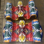 Prepara Melamine Holder Stands Reversible Holds 2 Or 3 Tacos - Set Of. Fixed Price $15.00.