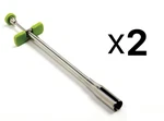 Norpro Stainless Steel Stuffer With Comfort Grips 5 Inches (2-PACK). Fixed Price $20.87.