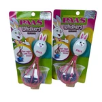 2 Easter Dipper Paas Pink Whiskers No Mess Tool Tong Dyeing Eggs. Fixed Price $15.99.