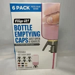 Flip-it! Universal Bottle Emptying Kit 6 Stands Complete For Most Sizes. Fixed Price $11.99.