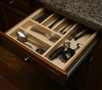 Hafele 556.93.301 Italian Crafted Birch Hardwood Cutlery Silverware Drawer Tray. Fixed Price $11.34.