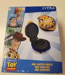 New Disney Pixar Toy Story Buzz Lightyear Electric Mini Waffle Maker Appliance. Fixed Price $20.00.