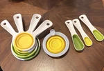 Chef Sleekstor Pinch & Pour Collapsible Measuring Cup Set Baking Cooking. Fixed Price $18.00.