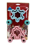 Cook With Color Christmas Sandwich Cutter Fruit Vegi Food Picks 20 Pc Set. Fixed Price $24.00.