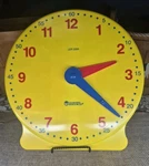 Learning Resources 13" Big Time Teacher Demonstration Clock - Geared. Fixed Price $9.00.