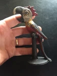 Parrot Cast Iron Beer Bottle Opener Patina Bird Soda Collector Parakeet. Fixed Price $26.72.