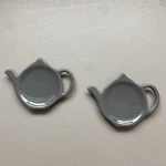 Ganz Bag Holders Gray Rests Teapot Shape Set 2. Fixed Price $8.00.