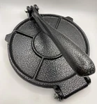 Dr. Cook 8 Cast Aluminum Tortilla Press, Strong Handle, Easy Clean. Fixed Price $13.00.