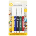 Wilton Food Writer 5 Edible Color Markers / Pens Fine Tip Decoration Safe Eat. Fixed Price $14.98.