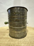Bromwell's Hand Crank 3 Cups Measuring-sifter Made U.s.a. Vintage. Fixed Price $17.95.