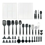 Mainstays 36 Piece Kitchen Gadget Set With Cooking Utensils, And Drawer. Fixed Price $23.97.