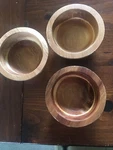 Bowl Sets Acacia Round For Dip Sauce, Nuts, Candy 4" X 2"BY Core. Fixed Price $10.45.