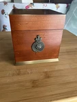 Vintage Bombay Company Mahogany Keepsake Hinged Box 1996. Fixed Price $30.00.