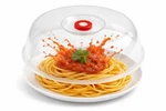 Japanbargain Microwave Plate Cover With Steam Vent, Easy Grip Large, Clear. Fixed Price $16.06.