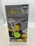 Chef Hands-free Cordless Saucepan Stirrer For Stovetop Adjustable Sealed. Fixed Price $24.00.