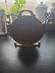 Vintage Old Wooden Anglo Indian Cake Stand. Fixed Price $144.00.