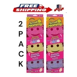 Scrub Mommy -2 Pack Dual Sided Sponge With Soft Absorbent And Scratch- 6 Count. Fixed Price $19.99.