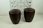 Noritake Stoneware Color Wave Brown Salt & Pepper Shakers. Fixed Price $22.99.