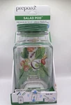 New Prepara The Original Salad Pod - 4.5 Cup Portable Lunch Bowl & Dressing. Fixed Price $29.99.