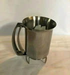 Chef Buddy Pancake Batter Dispenser- Gourmet Stainless-steel Pourer- 3 Cups. Fixed Price $22.49.