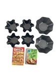 Perfect Tortilla Party Pack Set Jumbo & 4 Small + Cookbooks 2012. Fixed Price $19.76.