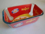 Marinex Santa Marina Oven And Microwave Butter Dish, Made Brazil. Fixed Price $5.99.