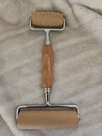 Pampered Chef Dough Pizza Wooden Bakers Roller #1480 Unused Perfect Rolling Pin. Fixed Price $24.99.