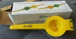 Bru Joy Premium 2-BOWL-IN-1 Citrus Press Yellow Green Set Diecast Aluminum 30%. Fixed Price $13.99.