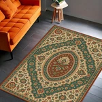 Traditional Style Area Rug Floral Medallion Vintage Carpet For Living. Fixed Price $399.00.