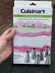 Cuisinart Piece Decoration Set 12 Dec. Tips, Pastry Bag CTG-00-13PS. Fixed Price $18.00.