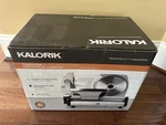 Kalorik Professional Style Food Slicer 180W Silver Meat 7.5 In. Fixed Price $66.66.