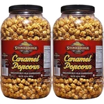 Stonehedge Farms Caramel Flavored Popcorn 32 Oz Tub (pack Of 2) Perfect. Fixed Price $41.96.
