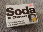 Isi CO2 Soda Siphon Chargers (10-PACK) Nib (new In Box). Fixed Price $8.75.