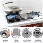 4PC Premium Reusable Gas Stovetop Burner Protector Pad Liner Cover Home Kitchen. Fixed Price $8.24.