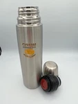 Vacuum Stainless Steel Insulated Coffee Soup Thermos 17 Oz Push Button Stopper. Fixed Price $12.99.