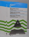 Lot Of 7 Ateco Cake Icing Decorating Combs Triangle Aluminum Tool. Fixed Price $14.99.