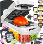 8-IN-1 Pro Chopper With Food Container Compact Stainless Steel Kitchen Gadget. Fixed Price $39.99.