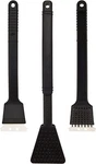 Farberware Barbecue Bbq Set Of 3 Grill Brushes Black New. Fixed Price $16.99.